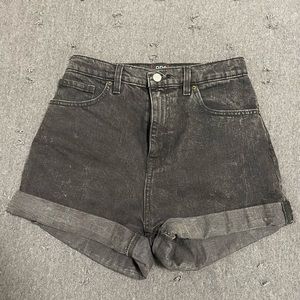 High Waisted Denim Shorts